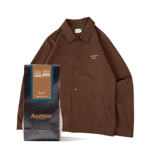 Allpress X Bound Jacket and Coffee