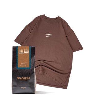 Allpress X Bound Tee and Coffee